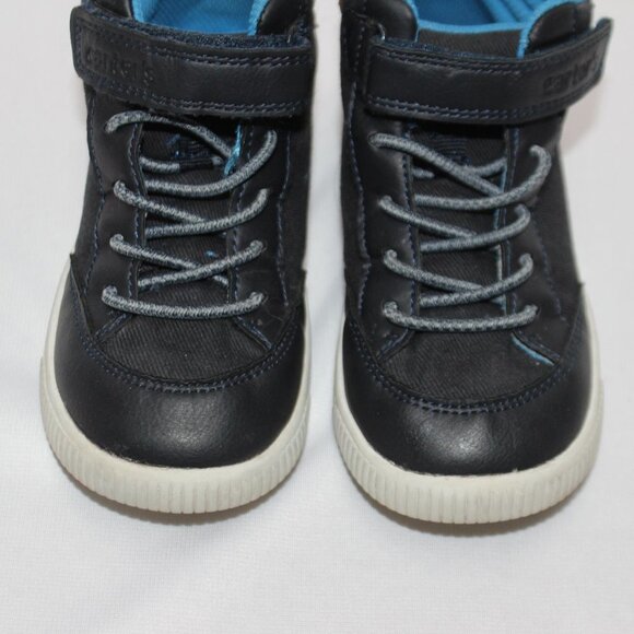 Carter's Boys High Top Canvas Sneakers - Picture 2 of 12